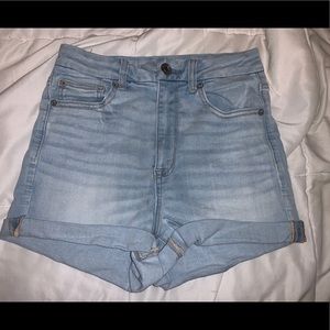 AE American Eagle curvy hi-rise shortie size 6